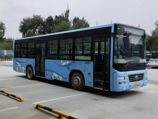 Autobús para Venta Autobús urbano usado Motor de GNC 31/81 asientos 11,5 metros de largo Autobús Youngtong