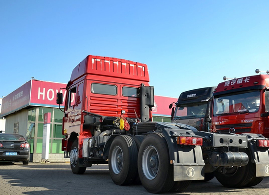 Shacman Camión tractor F3000 Cabina de techo alto 10 neumáticos Weichai 375hp LHD/RHD Buen uso en África