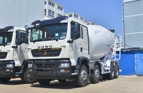 Camión mezclador pesado personalizado 8 Sinotruck cúbico Howo T7 mezclador de cemento con engranaje de 10 velocidades