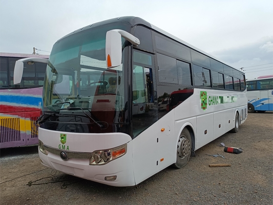 ZK6127 Autobús de pasajeros usado de Yutong / Autobuses de lujo usados de 66 asientos de la marca Yutong
