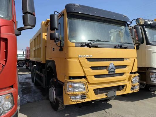 Howo Sino Truck 2023 Color Amarillo 6*4 Modo de Conducción Weichai 380hp Dirección a mano derecha Nuevo