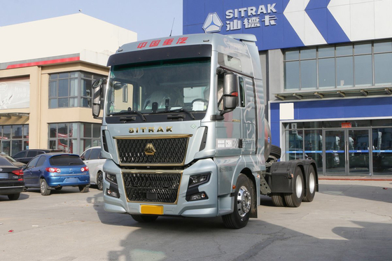 Sinotruk SITRAK camión tractor C9H camión pesado 560HP 6X4 transmisión automática de GNL