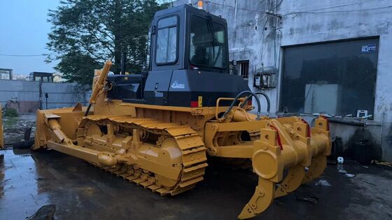 Novedad Bulldozer de orugas de marca china usado Capacidad del cucharón 17 toneladas en excelente estado Potencia nominal 120 KW 9.726 L para construcción en excelente estado