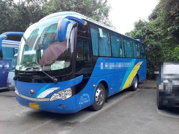 Autobús de la mano de Yutong de 2010 años el 2do, el autobús usado 38 del pasajero asienta aspecto hermoso