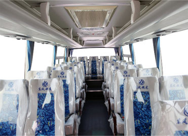 Estilo blanco usado Dongfeng del centro del motor de Yuchai de 2013 del AÑO del coche asientos del autobús 24-35