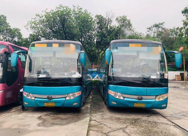 6127 Modelo Diesel Yutong utilizó Tour Bus 55 asientos 2011 año LHD ISO aprobado