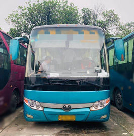 6127 Modelo Diesel Yutong utilizó Tour Bus 55 asientos 2011 año LHD ISO aprobado