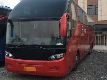55 mano izquierda diesel usada viaje más arriba rojo del autobús KLQ6147 del pasajero de Seat que dirige 2013 años