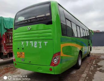 Longitud diesel del euro IV 8045m m de Seat del autobús turístico 35 de la mano del verde segundo de la impulsión del lado izquierdo