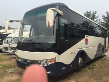 Autobús usado del coche de Seater del modelo 55 del autobús turístico ZK6117 de la mano de Yutong segundo 2011 años