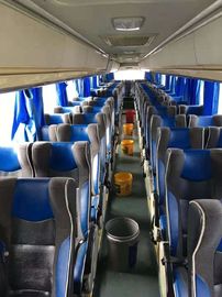 Árboles comerciales usados grandes del doble de la parte posterior del diesel de los asientos del autobús 71 del motor fuerte con la CA de dos pisos