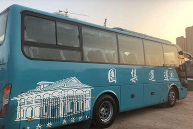 autobús comercial usado diesel de Yutong ZK6908 de la longitud de los 9m certificación de 2015 asientos ISO del año 39