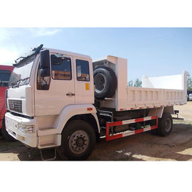 El camión de descargador de la segunda mano 140HP utilizó los camiones de volquete para el transporte