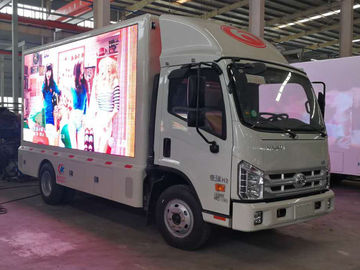 iluminación de la plataforma del camión de la cartelera de Digitaces del vehículo del propósito especial de SPV del poder del motor 85Kw