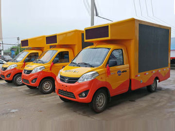 camión publicitario llevado móvil del vehículo del propósito especial de 4X2 SPV mini 2 toneladas de certificación del ISO
