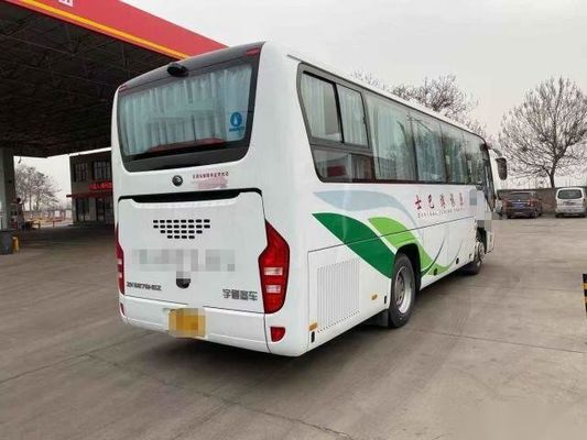 El solo chasis de dirección dejado del saco hinchable de las puertas VIP de lujo asienta al pasajero usado que el autobús utilizó asientos de la marca ZK6908 38 del autobús de Yutong