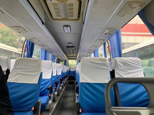 Los asientos usados de Bus Ankai HFF6120 51 del coche utilizaron el embalaje del desnudo del motor 228kw de Yuchai del autobús del pasajero