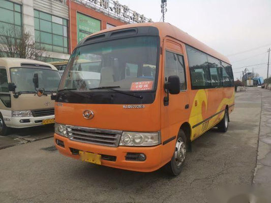 El autobús más alto usado KLQ6702 19 asienta el microbús usado 2014 del autobús del práctico de costa