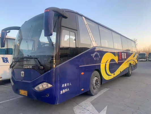 2012 coche usado asientos Bus LCK6125H del año 53 ZHONGTONG con el aire acondicionado para el turismo