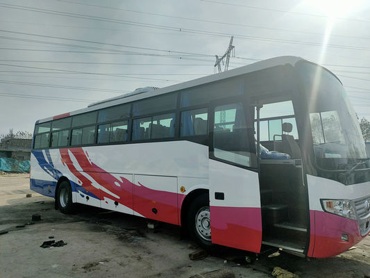 57 asientos 2014 años utilizaron el accidente de Steering No del conductor del motor diesel LHD del autobús ZK6112D de Yutong