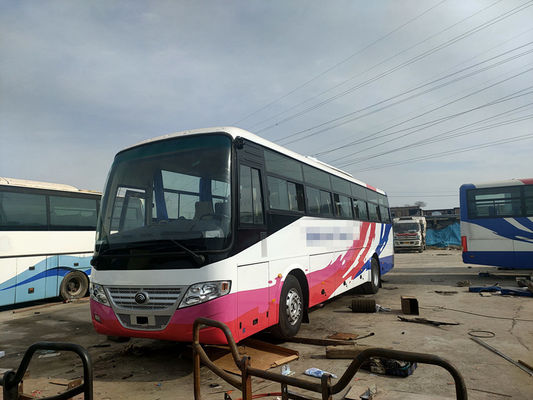 57 asientos 2014 años utilizaron el accidente de Steering No del conductor del motor diesel LHD del autobús ZK6112D de Yutong