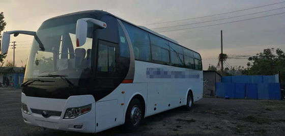 47 coche usado autobús usado asientos Bus de Yutong ZK6110 motores diesel de la dirección LHD de 2012 años 100km/H