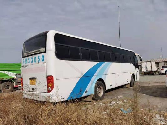 49 coche usado autobús usado asientos Bus de Yutong ZK6102D motores diesel de Front Engine Steering LHD de 2011 años