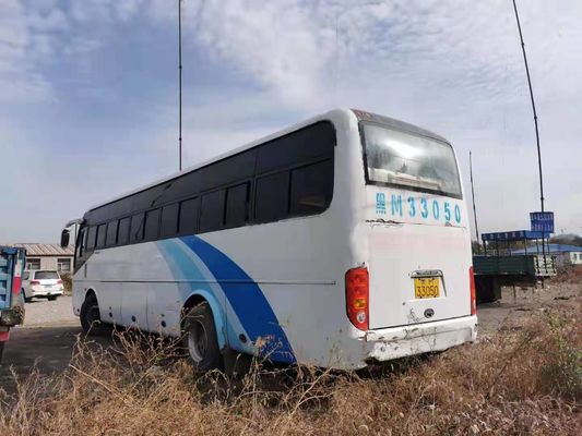 49 coche usado autobús usado asientos Bus de Yutong ZK6102D motores diesel de Front Engine Steering LHD de 2011 años
