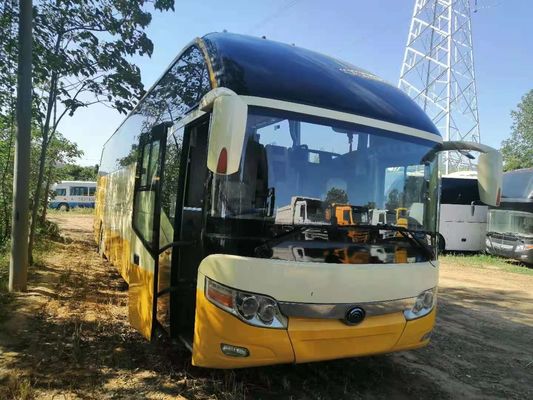 63 coche usado autobús usado asientos Bus de Yutong ZK6127H motor diesel LHD de 2011 asientos del año nuevos en buenas condiciones