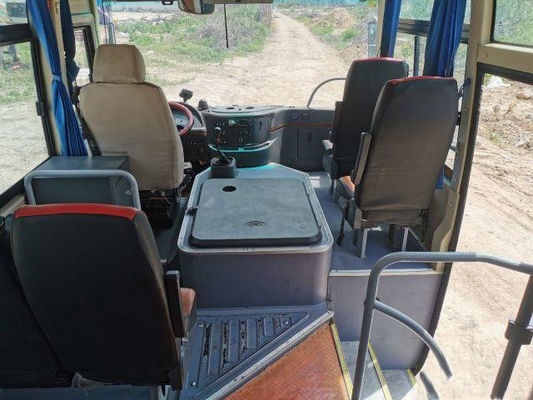 Kilómetro bajo usado del euro IV diesel de Front Engine Used Mini Bus de los asientos del autobús ZK6752 30 de Yutong