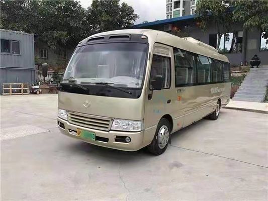 31 asientos autobús usado 2016 años del práctico de costa de Feiyan utilizaron la dirección eléctrica de la mano izquierda del motor de Mini Bus Coaster Bus With
