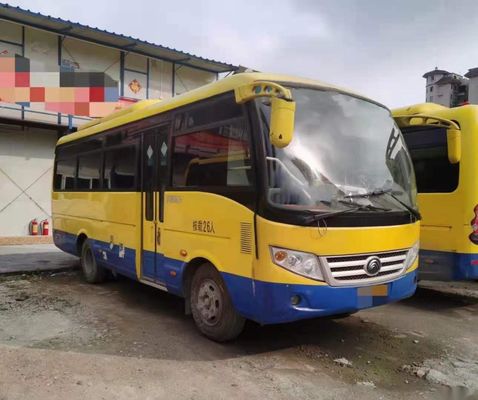Buen euro usado IV 26seats del autobús del pasajero de Yutong Mini Bus ZK6720d Front Engine 95kw Yuchai