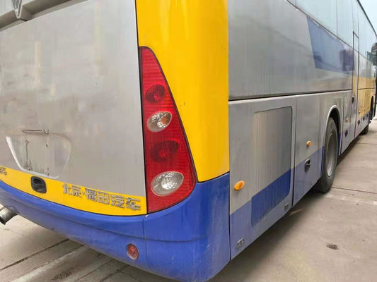 La marca usada del bus turístico utilizó el autobús de alta calidad 243kw del motor de la parte posterior del autobús 51seats Yuchai de Foton