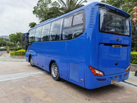 La marca usada Kinglong 35 del modelo XMQ6859 del bus turístico asienta el euro bajo III del kilómetro utilizó a Mini Coach