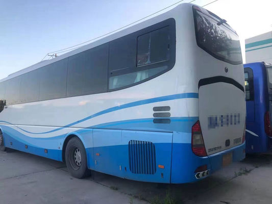 53 coche usado autobús usado asientos Bus de Yutong ZK6127 motor diesel LHD de 2008 asientos del año nuevos en buenas condiciones