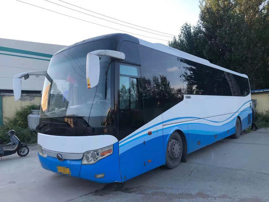 53 coche usado autobús usado asientos Bus de Yutong ZK6127 motor diesel LHD de 2008 asientos del año nuevos en buenas condiciones