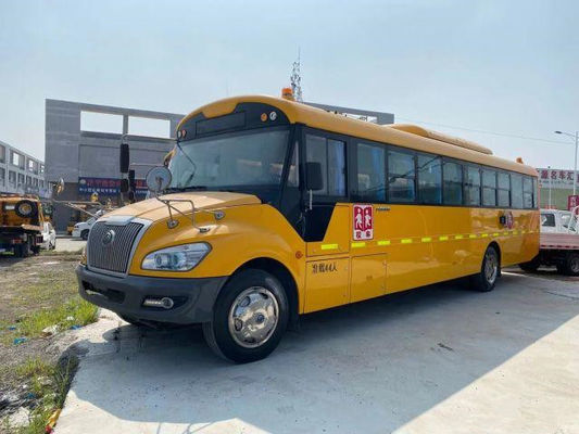 El autobús usado de YUTONG utilizó la dimensión total del autobús escolar 7435x2270x2895m m con el motor diesel