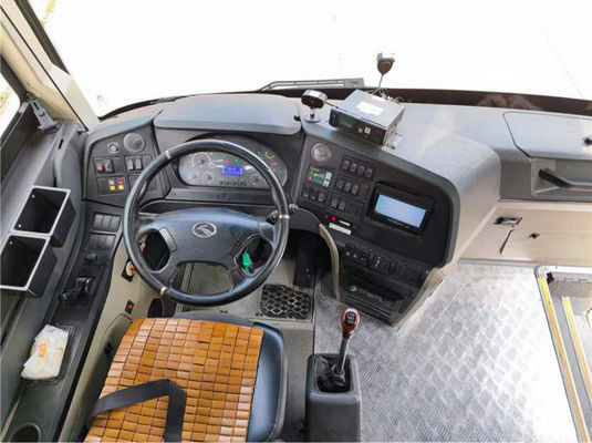 El coche usado XMQ6125 Mini Coach Bus 51 de Kinglong asienta el coche Accessories With Yutong del autobús del motor de la parte posterior de Weichai más alto