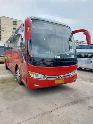 Autobús de visita turístico de excursión usado Kinglong Yuchai del autobús XMQ6101 6 chasis de acero del autobús de la ciudad de la caja de cambios 260hp 45 asientos