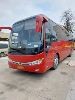 Autobús de visita turístico de excursión usado Kinglong Yuchai del autobús XMQ6101 6 chasis de acero del autobús de la ciudad de la caja de cambios 260hp 45 asientos