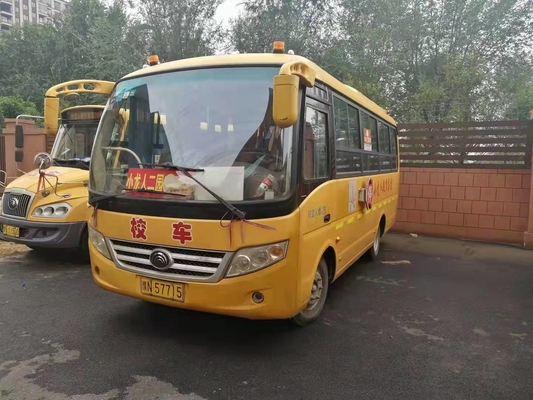 2014 años 26 Mini Bus usado los asientos YUTONG utilizaron el autobús escolar con Front Engine