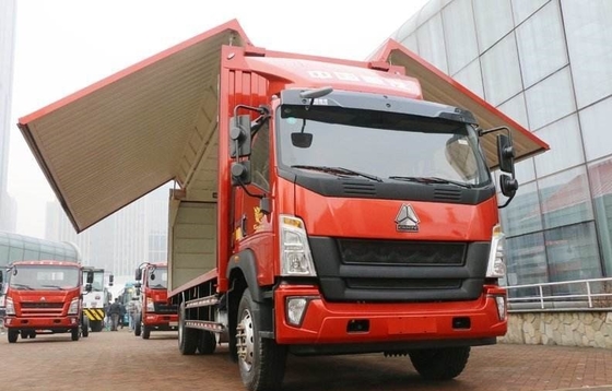 El modo de la impulsión de Howo Sinotruk Lorry Truck 4x2 de la segunda mano utilizó el camión del cargo de Howo 151hp