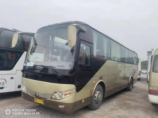 Utilice los asientos del autobús ZK6110 51 de Yutong 2013 autobús diesel usado manual de la dirección del año RHD para el pasajero
