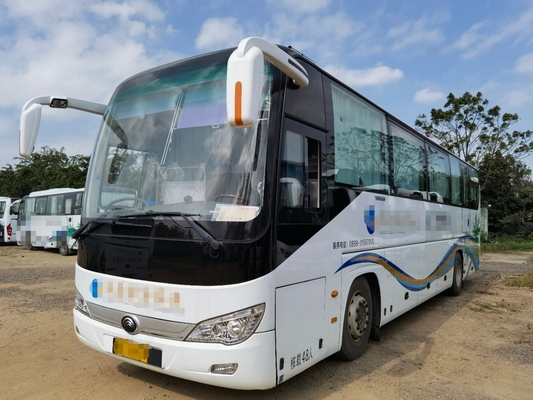 Los asientos Zk6119 de 2019 años 48 utilizaron los autobuses de Yutong con nuevo el coche usado Luxury del bus turístico de Seat los 40000km kilometraje