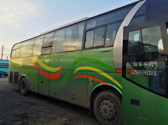 Yutong Coach ZK6110 Autobús de pasajeros 49 Asientos 2 + 2 Disposición autobús de pasajeros usado Dos puertas