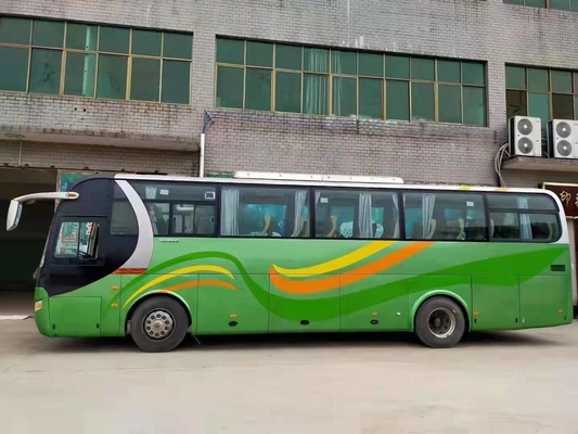 49 asientos 2014 puerta doble usada año Yutong del autobús Zk6110 utilizaron al coche Company Commuter Bus