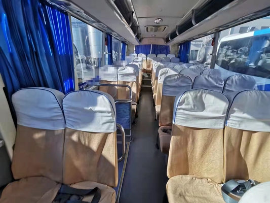 Conducción a la derecha usada asientos posteriores del autobús de la mano de Yutong segundo del autobús del motor 65