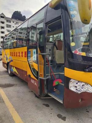 Autobús del pasajero de los asientos de Bus 35 del coche del euro III Mini Hiace Bus Yutong Used