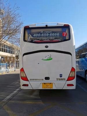 La mano ZK6127 del autobús segundo de Yutong entrena a Bus Second Hand que 55 asientos transportan la disposición del autobús 2+3