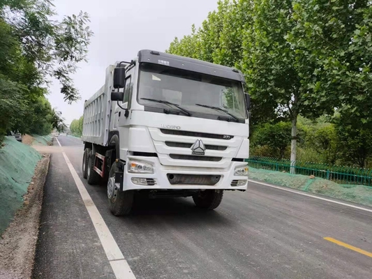 HOWO Tipper Truck Used Dump Truck 	Placa resistente de la columna del camión del EURO 5